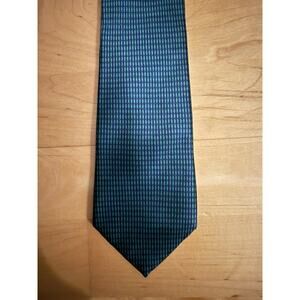 Stefano Ricci for Weinberg Blue Teal Printed Silk Tie